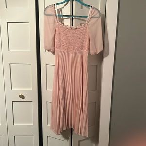 Dress (Pink) WORN ONCE!